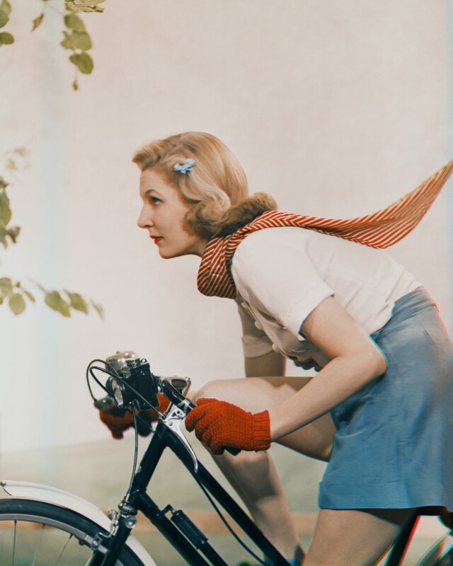 Bicycle (mary peech) npg x220672