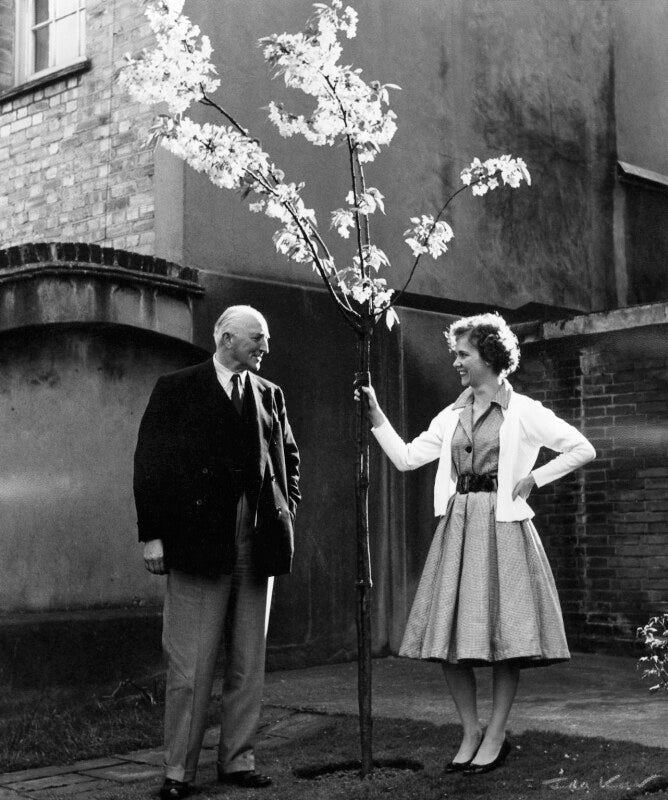 John walgrave halford fremantle, 4th baron cottesloe; gloria jean irene dunn (née hill), lady cottesloe npg x88665