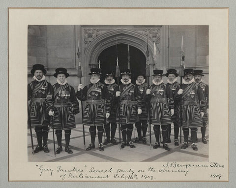 ''Guy Fawkes' Search Party on the opening of Parliament' NPG x135509