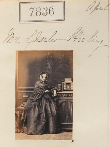 Mrs Charles Stirling NPG Ax57675