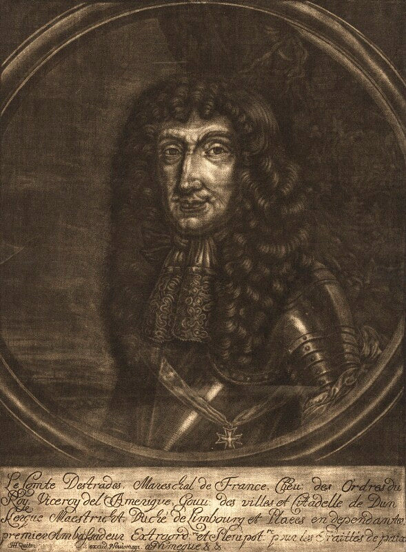 Godfrey d'estrades, comte d'estrades npg d9080