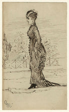 Figure study of an unknown woman NPG D23190
