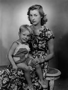 Nicholas John Lucas Chance; Hon. (Hilda) Ava Fiona Nancy Chance (née Baird) NPG x71873