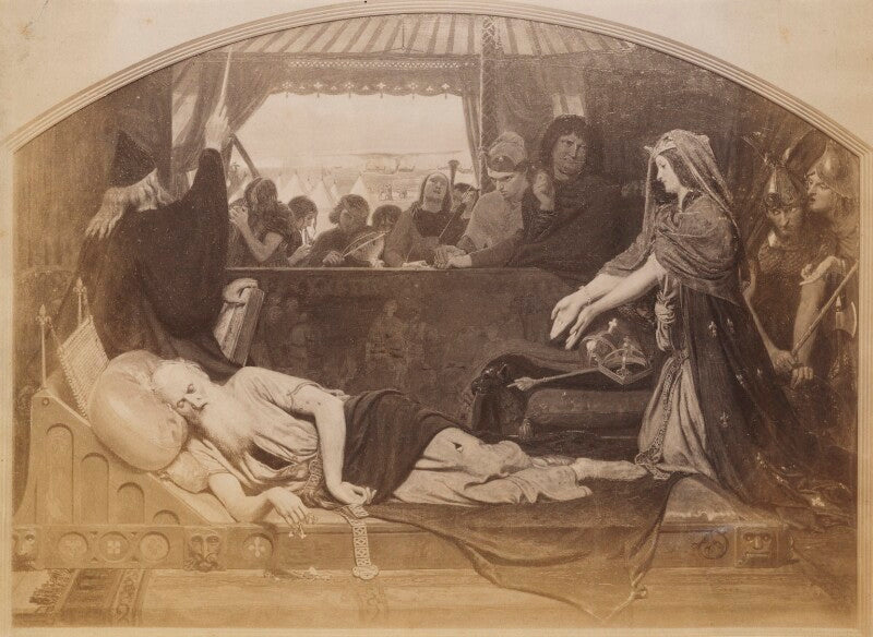 'lear and cordelia' npg p1273(4b)