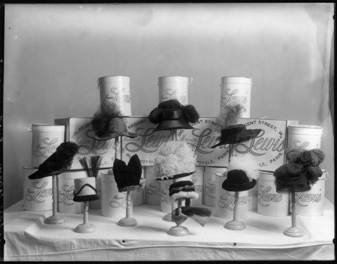 'Hats and boxes' (Maison Lewis) NPG x104200