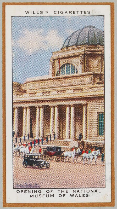 'opening of the national museum of wales' npg d47240