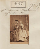 Mrs Spencer Stanhope; Miss Buxton NPG Ax54092