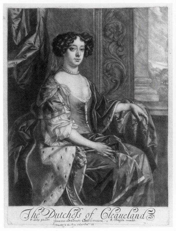 Barbara palmer (née villiers), duchess of cleveland npg d20377