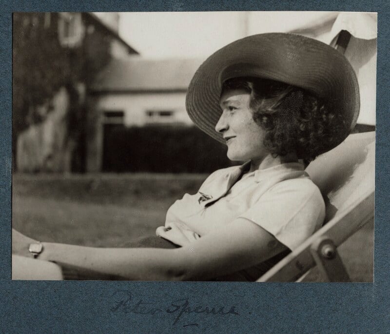 Patricia helen ('peter') (née spence), countess russell npg ax143957