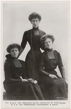 Princess Maud, Countess of Southesk; Princess Louise, Duchess of Fife; Princess Alexandra, Princess Arthur of Connaught NPG x193229