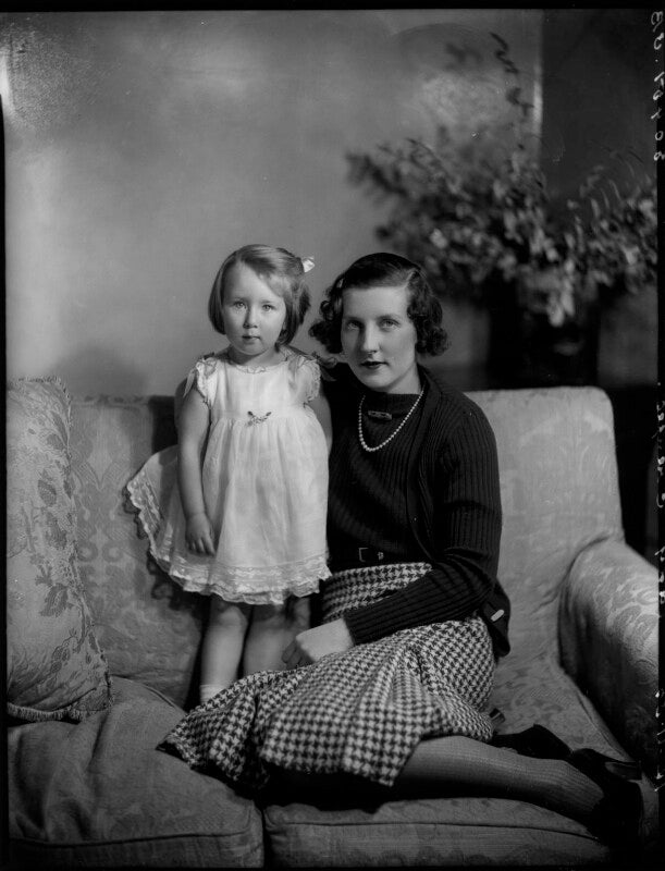 Lady elizabeth grenfell with her daughter npg x151849