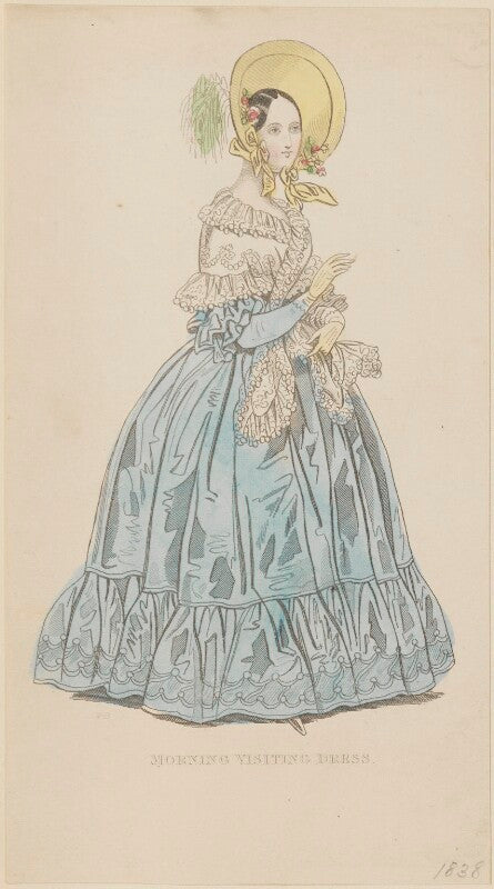 'morning visiting dress', june 1838 npg d47745
