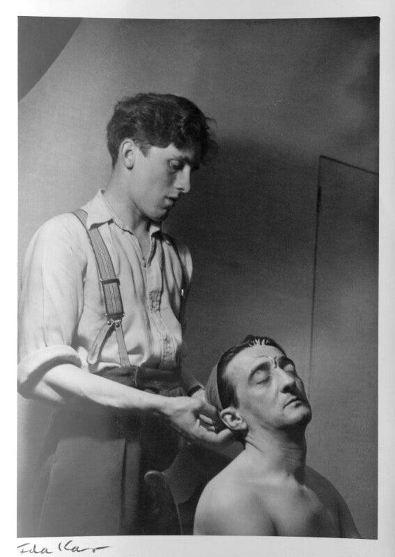 Ronald duncan and an unknown man npg x88939