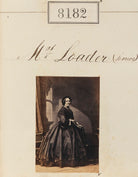 Mrs Loader NPG Ax58001