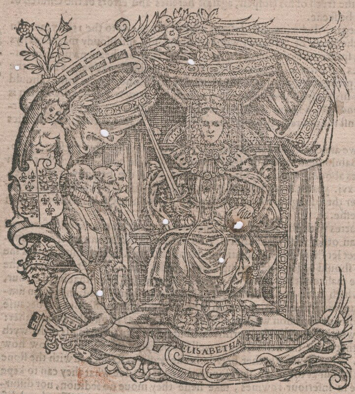 Queen elizabeth i and three unknown councillors npg d47463