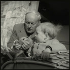 H.E. Bates with his grandson NPG x128656