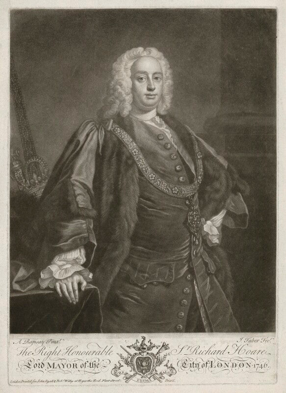 Sir richard hoare npg d35882