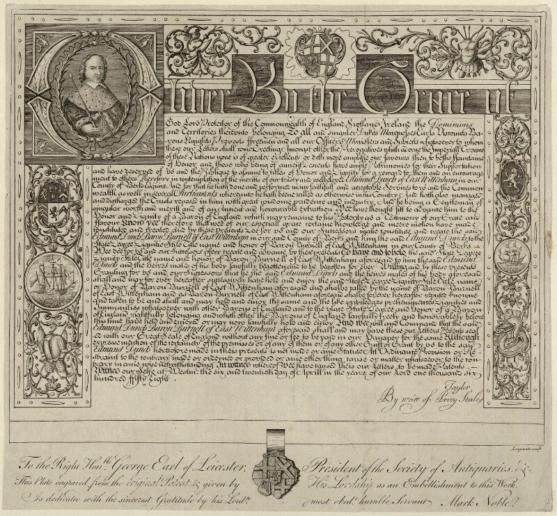 Oliver cromwell npg d28703