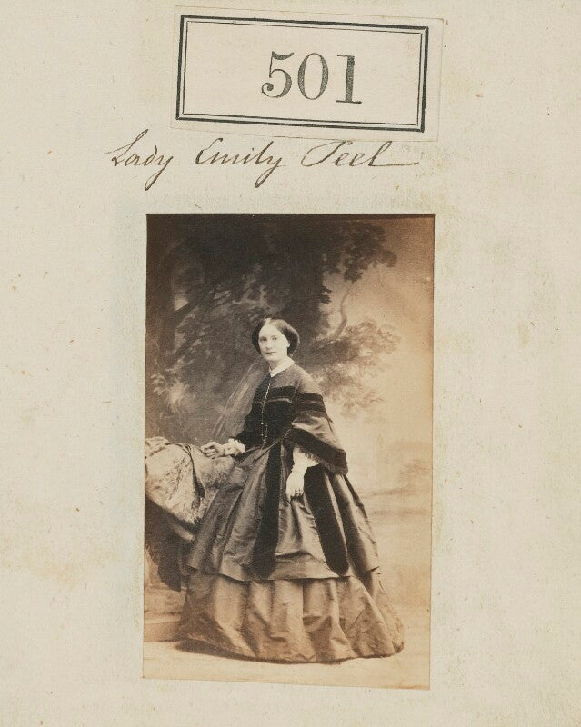 Lady Emily Peel (née Hay) NPG Ax50212