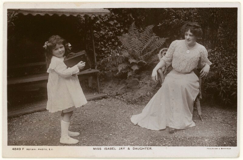 'isabel jay & daughter' (isabel jay; hon. cecilia claribel anderson (née cavendish)) npg x201158