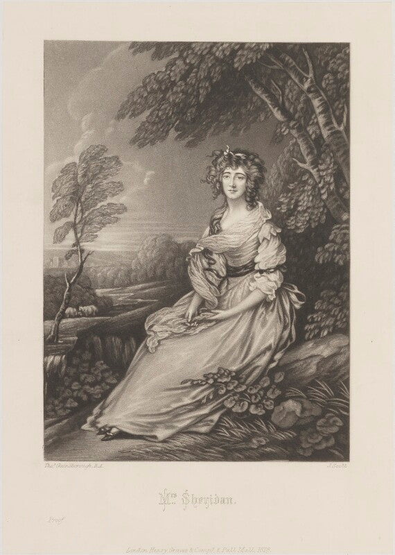 Elizabeth ann sheridan (née linley) npg d14577