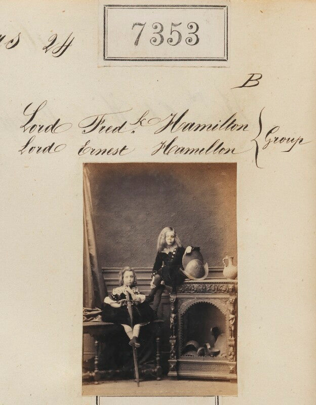 Lord ernest william hamilton; lord frederick spencer hamilton npg ax57263