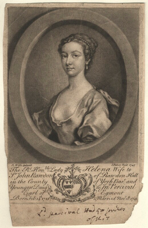 Lady helena rawdon (née perceval) npg d3992