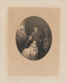 Queen Alexandra; Prince Albert Victor, Duke of Clarence and Avondale; King Edward VII NPG D33935