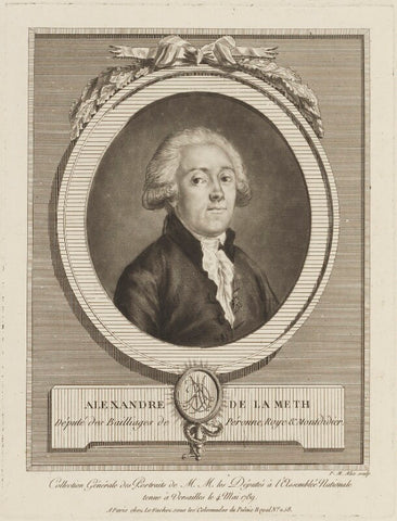 Alexandre Theodore Victor, comte de Lameth NPG D15366