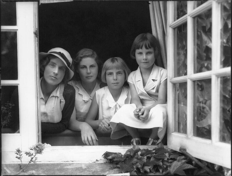 Hon. betty constance asquith and daughters npg x34675
