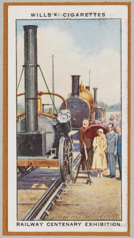 'the railway centenary exhibition (queen elizabeth, the queen mother; king george vi and others) npg d47238