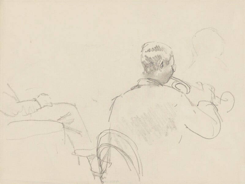 Unknown trumpet player npg 4975(26)