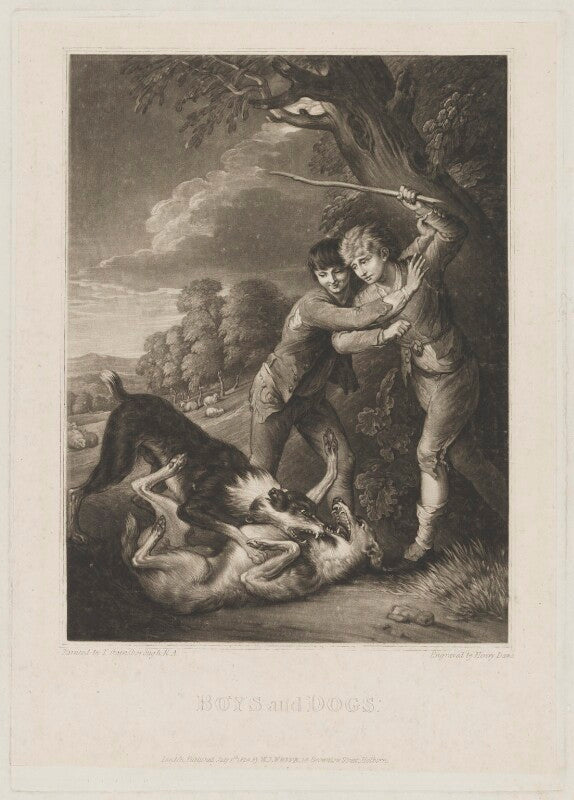 'boys and dogs' npg d39640