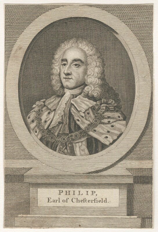 Philip dormer stanhope, 4th earl of chesterfield npg d29486