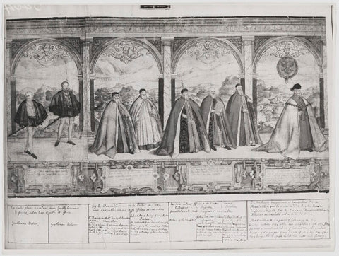 Procession of the Knights of the Garter (sheet 2) NPG D31854