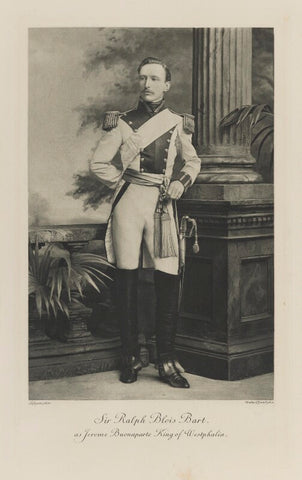 Sir Ralph Barrett Macnaghten, 9th Bt as Jerome Buonaparte, King of Westphalia NPG Ax41233
