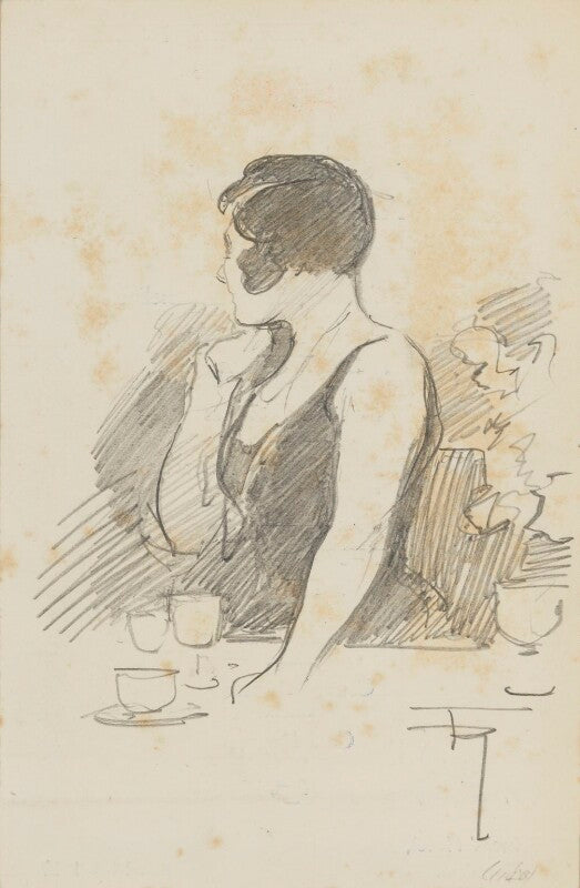 Unknown woman at the agbi dinner npg d43172