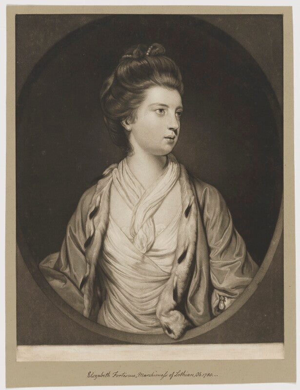 Elizabeth kerr (née fortescue), marchioness of lothian npg d37445