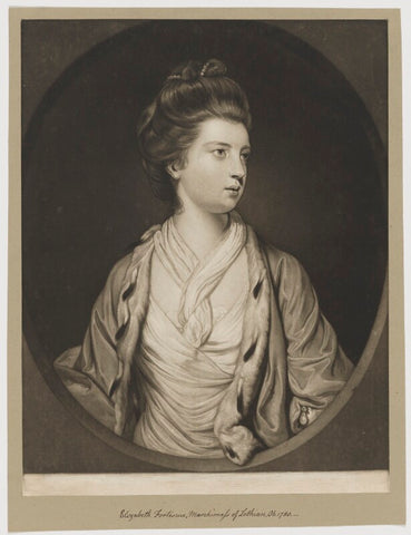 Elizabeth Kerr (née Fortescue), Marchioness of Lothian NPG D37445