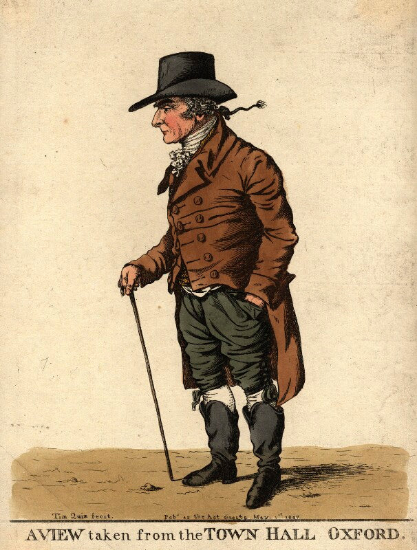 Sir william elias taunton ('a view taken from the town hall, oxford') npg d9426