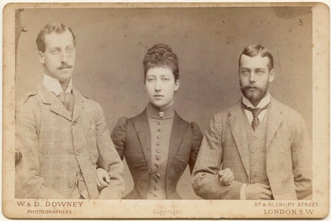 Three eldest children of King Edward VII NPG x197451