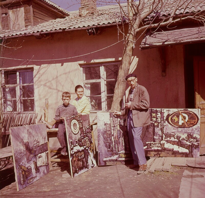 Alexandre rabine; valentina kropivnitskaya; oskar rabine npg x134518