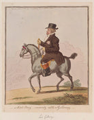 John Stewart, 7th Earl of Galloway ('A Scotch poney, - commonly call'd a Galloway') NPG D12812