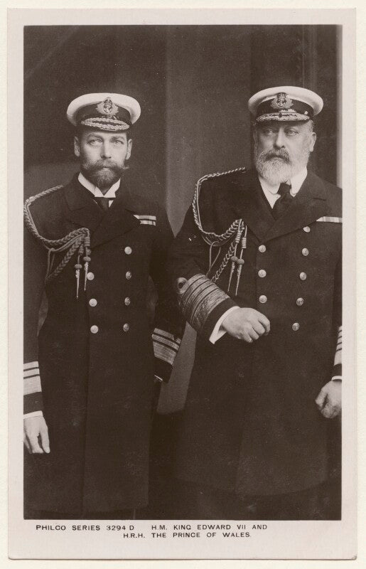 King george v; king edward vii npg x138160