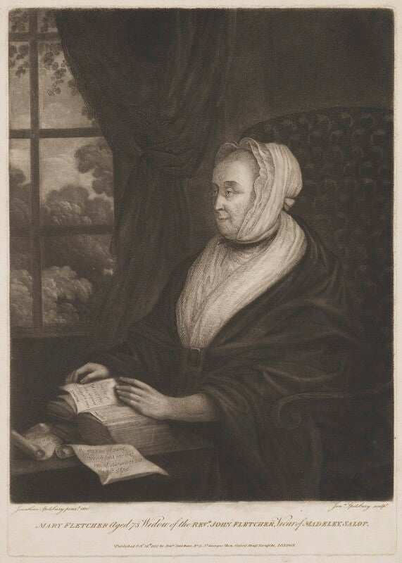Mary fletcher (née bosanquet) npg d36987