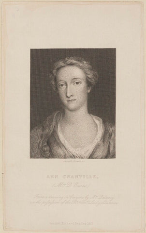 Ann D'Ewes (née Granville) NPG D13911