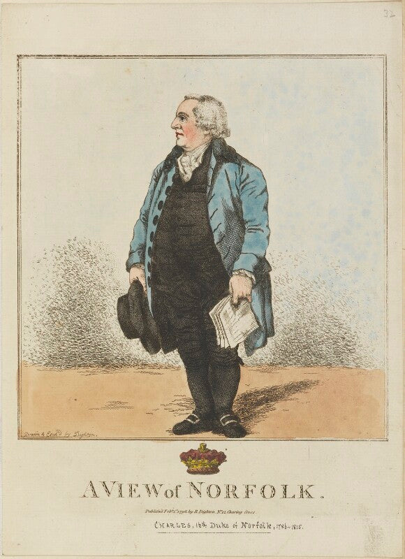 Charles howard, 11th duke of norfolk ('a view of norfolk') npg d13341