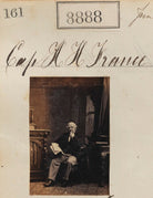 Henry Hayhurst Hayhurst (né France) ('Captain H.H. France') NPG Ax58711