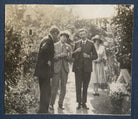 Henry William Massingham; Mark Gertler; E.M. Forster; Julian Vinogradoff (née Morrell) NPG Ax141326