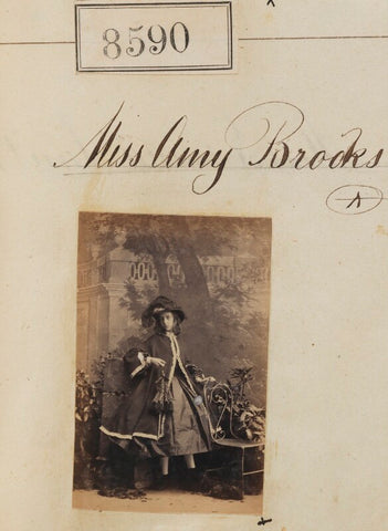 Amy Gordon (née Brooks), Marchioness of Huntly ('Miss Amy Brooks') NPG Ax58413